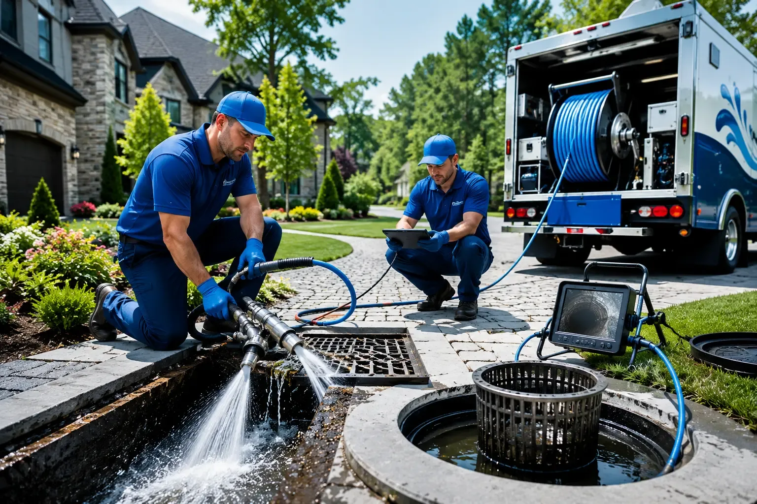 Local outdoor drain cleaning professionals in Shirland, IL